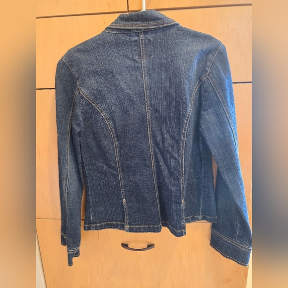 EUC Gloria Vanderbilt Jean Jacket Medium - Picture 2 of 4